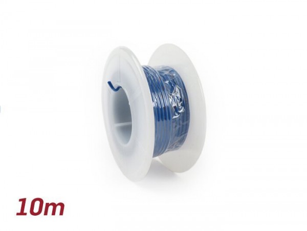 Cavo elettrico -UNIVERSALE 0.85mm²- 10m - blu