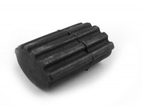 Brake pedal rubber -PIAGGIO- Vespa PK S-XL, PX Lusso / EFL, T5 125cc - black, grooved