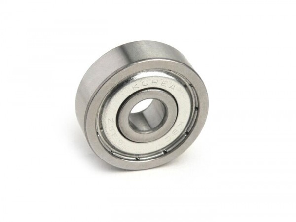 Ball bearing -638 2RZ- (08x28x09mm) - (used for gearbox input shaft/variator cover Piaggio 50cc 2-stroke (1998-), Piaggio 50-100cc 4-stroke)