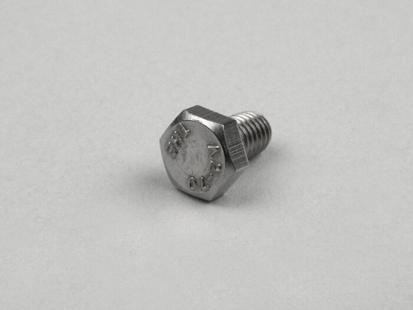 Screw -DIN 933- M6 x 10mm - stainless steel