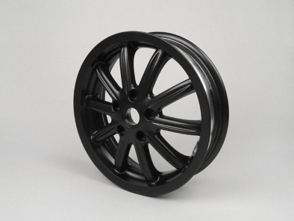 Wheel rim -PIAGGIO 3.00-12 inch - 10 spokes- PIAGGIO MP3 - fits also Vespa GT, GTL, GTS 125-300, GTV - black