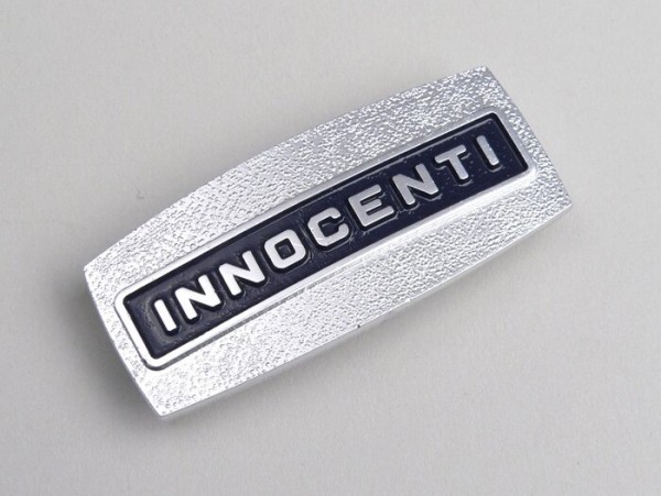 Badge horn cover -LAMBRETTA- Innocenti emblem - LI (since 1968), LIS (since 1968), SX (since 1968)