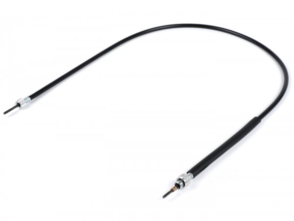Speedometer cable -RMS- Piaggio Ciao PX, Boss, Grillo  - (screwed/plugged) - for speedo drive with union nut (type CEV)