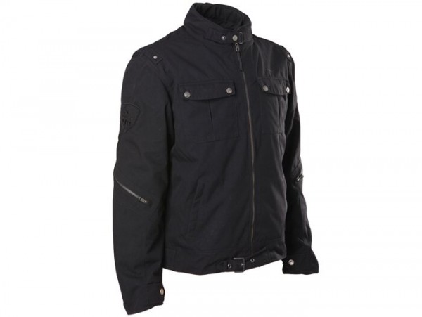 Jacket -SCEED 42 Pilots-  textile, with mambrane, black - S