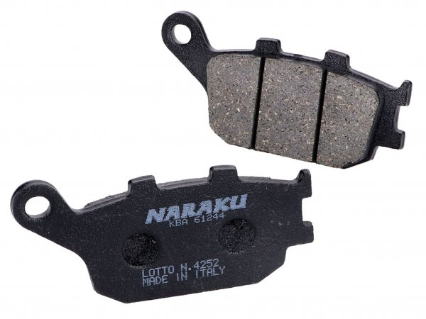 Bremsbeläge -NARAKU- organisch für Honda Forza / Jazz NSS 250 01-04 MF07