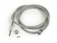 Speedo cable -LAMBRETTA- LD (1957) - for Casa Lambretta Speedo (square upper + lower 2,6 mm)