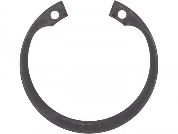 Circlip - Seegerring -MALOSSI- for bore Ø=42mm DIN472 (ball bearing 6302)- used for bearing auxiliary shaft / primary PX125, PX200, Cosa125, Cosa200, Rally200