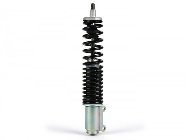 Shock absorber front, black spring -PIAGGIO, 240mm- Vespa GTS 125 (ZAPMD3202, ZAPMD3203), Vespa GTS 300 HPE (ZAPMD3103, ZAPMD3104)