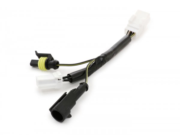 Kit câble adaptateur pour conversion clignotants arrière -BGM PRO- Vespa GTS 125-300 (-2018) - pour monter des clignotants à LED séquentielle de Moto Nostra