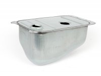Fuel tank (unvarnished/oiled) -OEM QUALITY- Vespa PK S,, PK XL, PK XL2, PK HP - for models with electronic fuel gauge