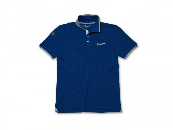 Polo-Shirt signore -VESPA- blu - 3XL