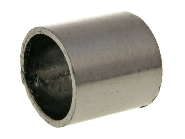 exhaust pipe to silencer gasket -NARAKU- graphite 22x26x25.5mm for Aprilia RS50, Derbi Senda, GPR
