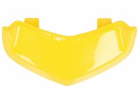 Horn grill insert, chevron (middle) -PIAGGIO- Vespa GTS125/300 (2019-2022), GTS Super (iGet/HPE), GTS Supersport (iGet/HPE), GTS Touring (iGet/HPE), GTS SuperTech (iGet/HPE), GTS Yacht Club, GTS SuperNotte - shiny yellow