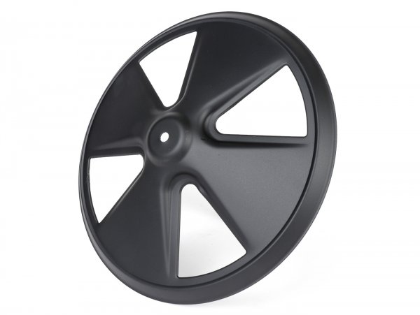 Wheel disc -OEM QUALITY, 5 spoke- for 10" open rim type - Vespa V50, V90, PV125, ET3, PK, GT, GTR, TS, GL, GS VS5T, Sprint, T4, Rally, PX, T5 125ccm - black