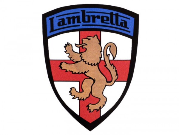 Aufkleber -LAMBRETTA Lion 75x60mm-