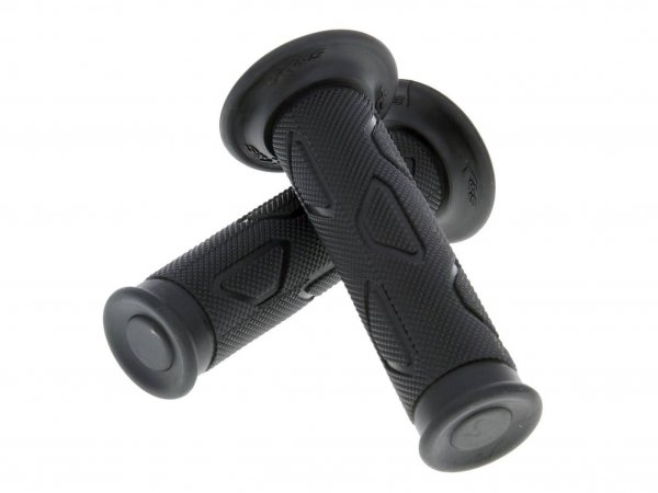 handlebar rubber grip set -101 OCTANE- black