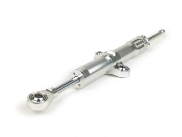 Steering damper -BGM PRO SC FS/10- 380mm- 125mm travel - silver