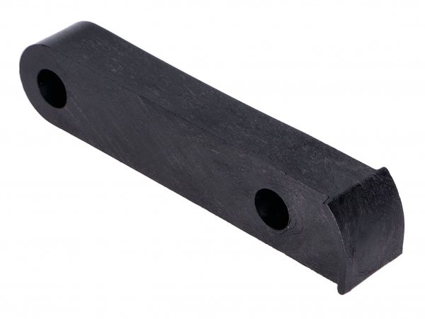 Morsetto supporto sella alluminio nero -101 OCTANE- per Puch Maxi N, S