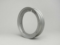 Wheel rim -VIGANO 1.80-9 inch, steel - Vespa (type V50 9 inch - 4 outer holes) - grey