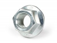 Self-locking nut with flange -similar to DIN 6923- M12 x 1.50 - used as clutch nut for clutch Vespa Cosa2, BGM PRO Superstrong Largeframe