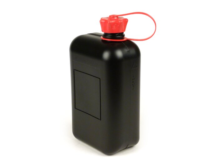 Fuel jerry can 2L (2000ml) -HÜNERSDORFF Fuel Friend BIG- black, Jerry cans, Workshop supplies