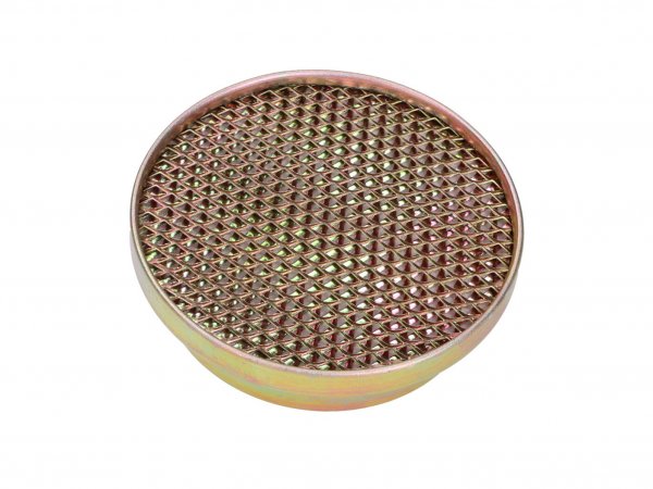 Cartuccia filtro aria / filtro aria in metallo, d=60mm, in pile, a gradini con superficie filtrante XL -101 OCTANE- per Simson S50, S51, S53, S70, S83, SR50, SR80