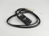 Llave de luces -GRABOR- Vespa PX (1984-1998) - 9 cables (CA, modelos sin batería, contacto tipo NC)