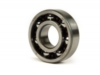 Ball bearing for crankshaft -MALOSSI- 6204 (20x47x14mm) - C3H polyamide, ball Ø=9.5mm - (used for crankshaft CPI / Minarelli 50cc (type MA, MY, CW, CA, CY), Vespa V50, V90, PV125, ET3, PK S, PK XL (flywheel side))
