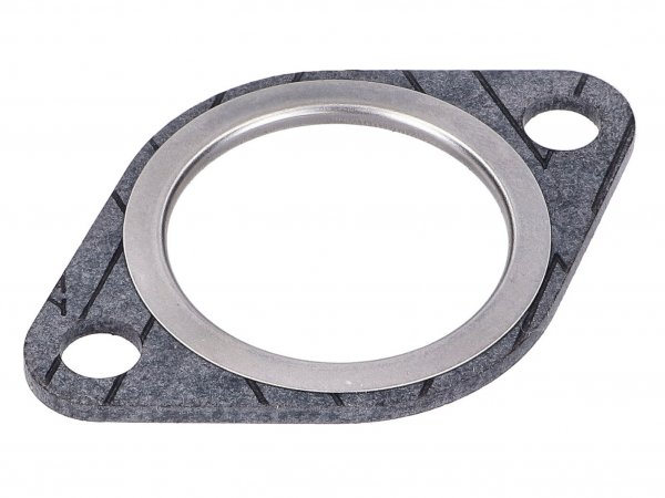 exhaust gasket reinforced flat 28mm -101 OCTANE- for Puch Maxi, MS, VS, DS, VZ