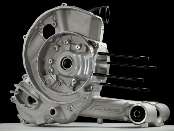 Engine casing -MALOSSI VR-One, reed valve intake- Vespa PX200 Elestart