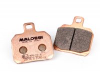 Brake pads -MALOSSI- MHR SYNT - homologated 53,9x50,9mm - PIAGGIO Beverly 400-500, X8 125-250, X9 125-500, SUZUKI Burgman 125-150, YAMAHA X-Max 125