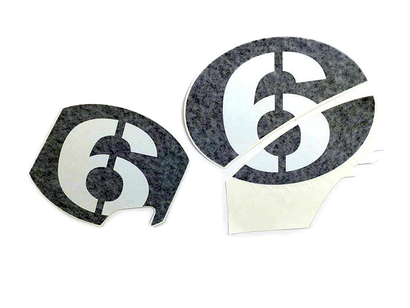 Schriftzug Aufkleber Sticker für Seitenhaube links Vespa