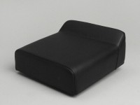 Sitzkissen mit Lehnenansatz -MADE IN ITALY- Vespa Wideframe VM, VN, VL, VB, VU - schwarz