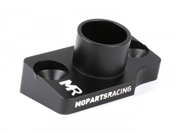 Intake manifold -MOPARTS RACING, Polini Speed Engine Ciao,SI, type SHA16/16- AW=Ø19mm - black anodized