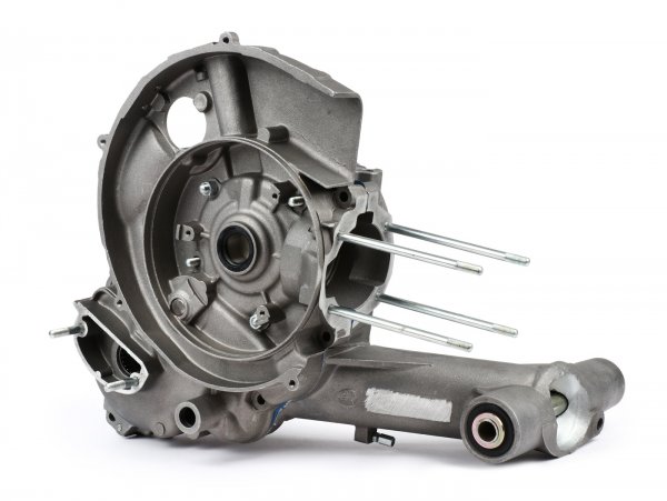 Engine casing -LML reed valve intake, 5-port, Elestart- Vespa PX125, PX150