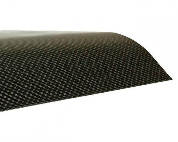 Feuille adhésive 3D aspect carbone -101 OCTANE- 45x28,5cm