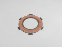 Clutch friction plate -PIAGGIO Vespa type 6 springs (PX80, PX125, PX150)- 3 friction plates - outer