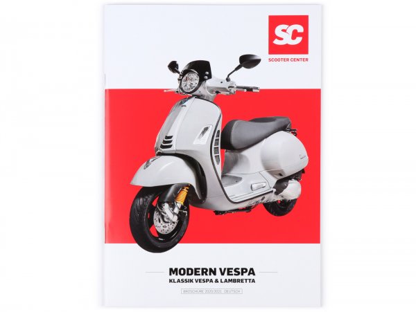 Catalog - brochure -SC MODERN VESPA + KLASSIK- edition 2020/2021 - german