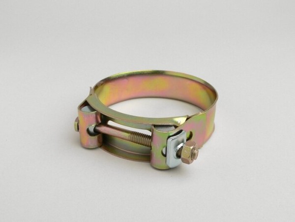 Collier de serrage coude échappement -UNIVERSEL collier à mâchoire- Ø=48-51mm