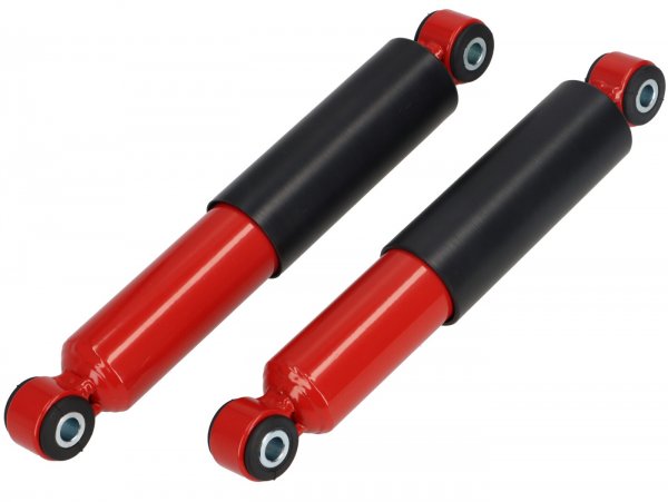 Shock absorber front -BUZZSOLOMOTO- Serveta Jet, Lince - red/black