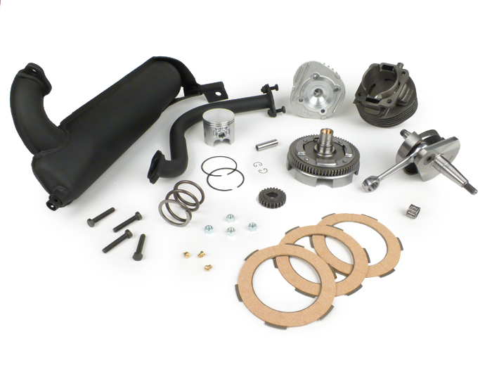 Zylinder Kit 70ccm RMS für Vespa Smallframe 50 (V50 / N / L / R / S)   Heavy Tuned: Günstige Preise für Rollerteile, Motorrad Ersatzteile, Mofa,  Vespa & mehr