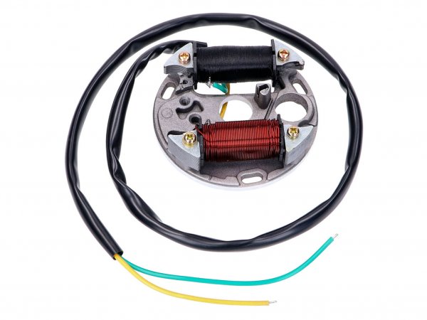 alternator stator w/ ignition coil 12V 35W -101 OCTANE- for Puch Maxi E50, Sachs, Hercules, Zündapp