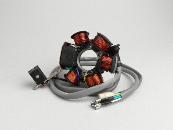 Encendido -CALIDAD OEM soporte bobinas completo- Piaggio 50cm³ (-1999) (pre Hi-Per2)