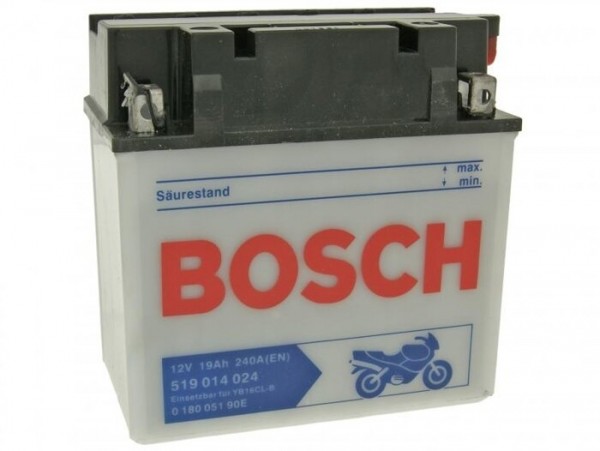 Batterie -Standard BOSCH YB16CL-B- 12V 19Ah -175x100x175mm
