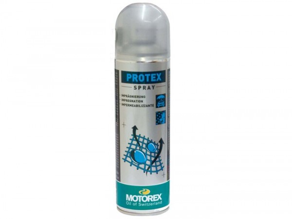 Spray impermeabilizante -MOTOREX Protex- para textiles y cuero - 500ml