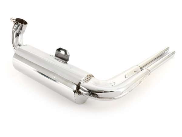 Exhaust -ABARTH replica stainless steel- Vespa PX200, Rally200