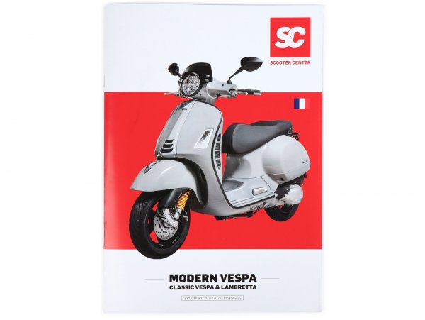 Katalog - Broschüre -SC MODERN VESPA + CLASSIC- Ausgabe 2020/2021 - français