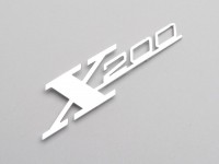 Badge legshield -LAMBRETTA- X 200 - SX 200