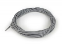 Cable hose -OEM QUALITY PTFE- Ø inner = 2,8mm, Ø outer = 5,8mm (10m) - grey