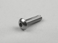 Allen screw flat head -ISO 7380- M5 x 20 - stainless steel